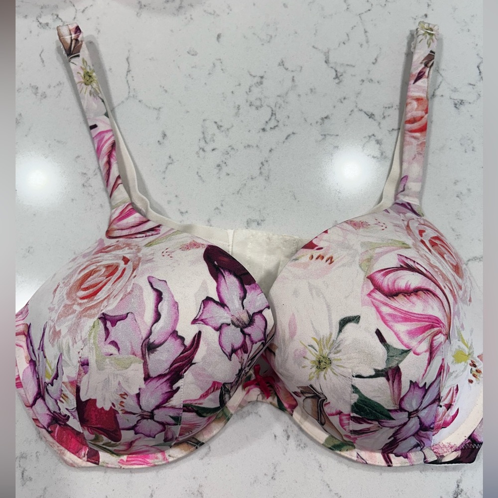 Cacique Floral Print Bra Size 40DD